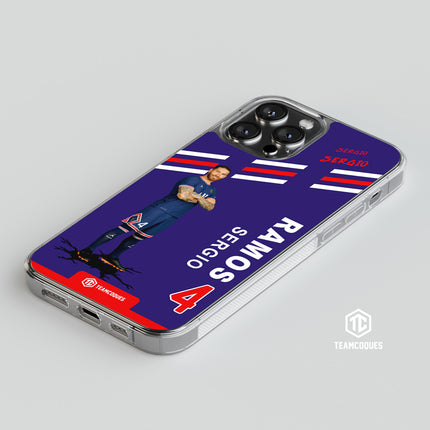 Coque joueur SERGIO RAMOS PARIS PSG - TEAMCOQUES