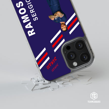 Coque joueur SERGIO RAMOS PARIS PSG - TEAMCOQUES