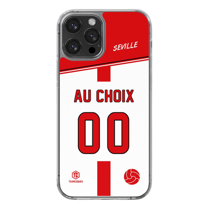 Coque foot SEVILLE personnalisable - TEAMCOQUES