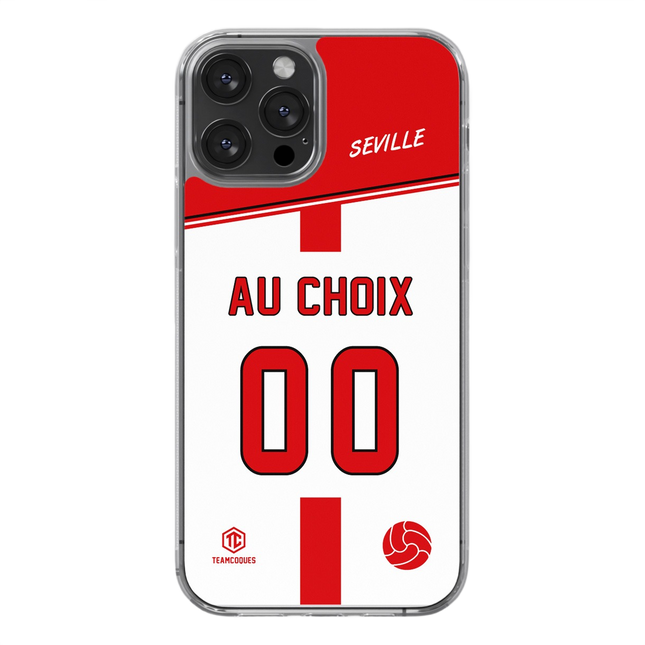 Coque foot SEVILLE personnalisable - TEAMCOQUES