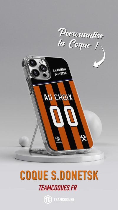 Vidéo Coque foot SHAKHTAR DONETSK personnalisable - TEAMCOQUES