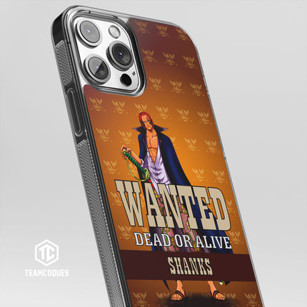 Coque design ONE PIECE - SHANKS LE ROUX - TEAMCOQUES