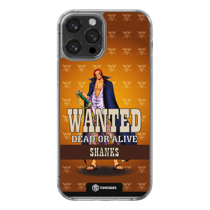 Coque design ONE PIECE - SHANKS LE ROUX - TEAMCOQUES