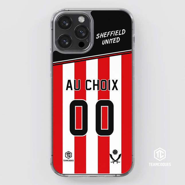 Coque foot SHEFFIELD UNITED personnalisable - TEAMCOQUES