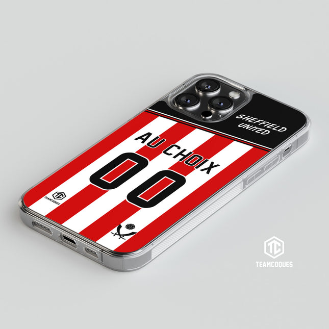 Coque foot SHEFFIELD UNITED personnalisable - TEAMCOQUES