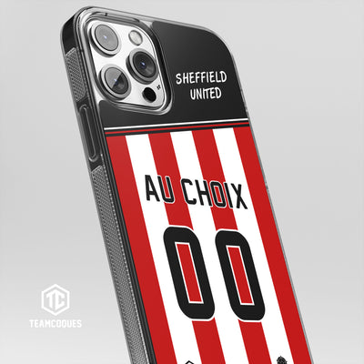 Coque foot SHEFFIELD UNITED personnalisable - TEAMCOQUES