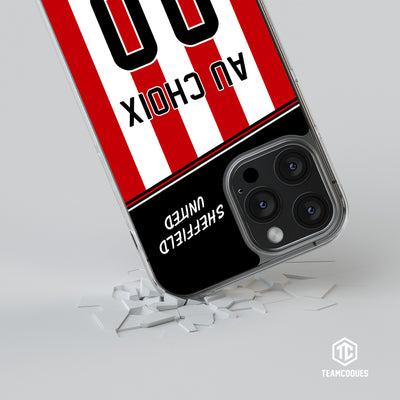 Coque foot SHEFFIELD UNITED personnalisable - TEAMCOQUES