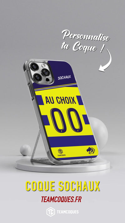 Vidéo Coque foot SOCHAUX personnalisable - TEAMCOQUES