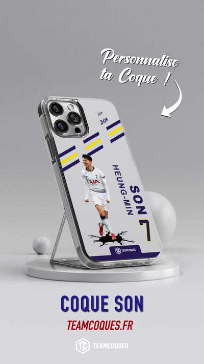 Vidéo Coque joueur HEUNG-MIN SON TOTTENHAM SPURS - TEAMCOQUES