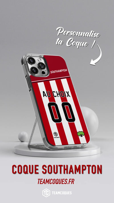 Vidéo Coque foot SOUTHAMPTON personnalisable - TEAMCOQUES