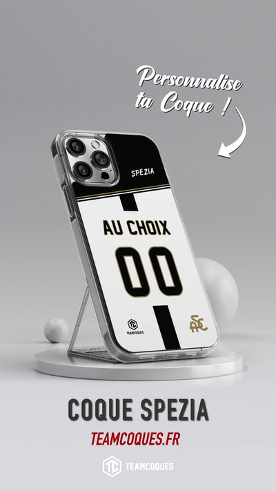Vidéo Coque foot SPEZIA CALCIO personnalisable - TEAMCOQUES