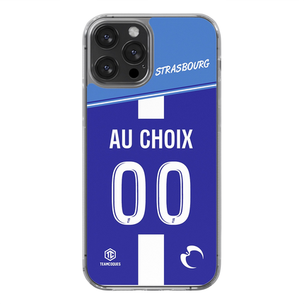 Coque foot STRASBOURG personnalisable - TEAMCOQUES