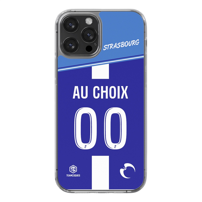 Coque foot STRASBOURG personnalisable - TEAMCOQUES