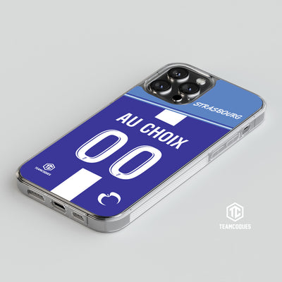Coque foot STRASBOURG personnalisable - TEAMCOQUES