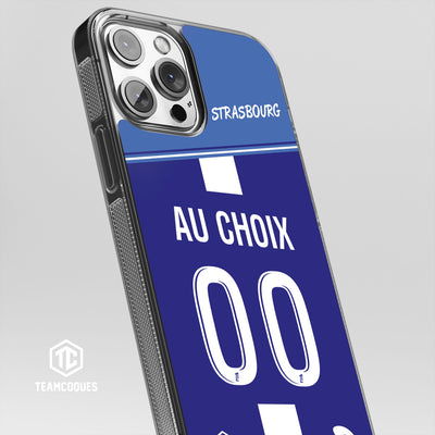Coque foot STRASBOURG personnalisable - TEAMCOQUES