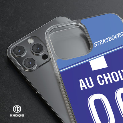 Coque foot STRASBOURG personnalisable - TEAMCOQUES