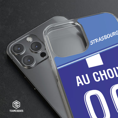 Coque foot STRASBOURG personnalisable - TEAMCOQUES