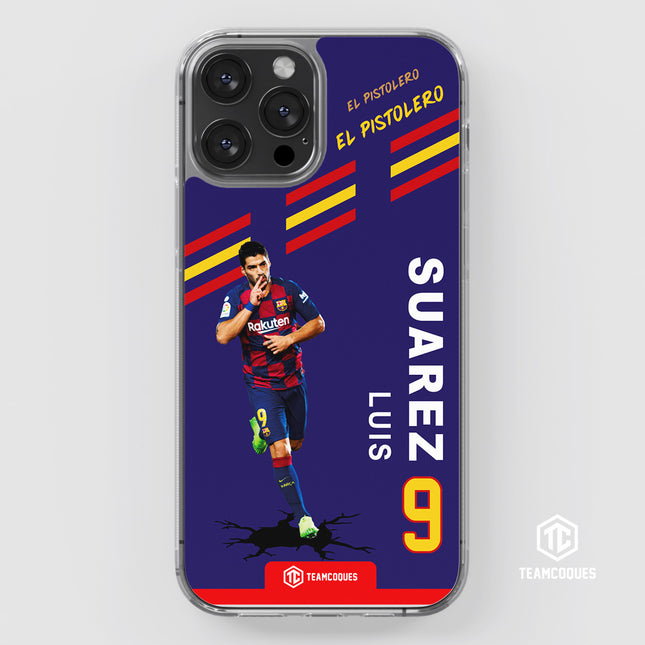 Coque joueur LUIS SUAREZ BARCELONE BARÇA - TEAMCOQUES