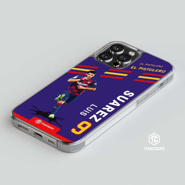 Coque joueur LUIS SUAREZ BARCELONE BARÇA - TEAMCOQUES