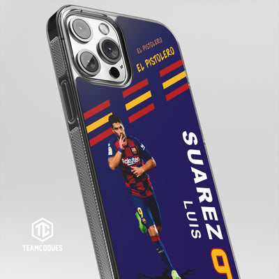 Coque joueur LUIS SUAREZ BARCELONE BARÇA - TEAMCOQUES