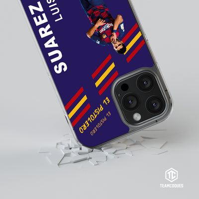 Coque joueur LUIS SUAREZ BARCELONE BARÇA - TEAMCOQUES