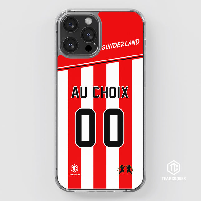 Coque foot SUNDERLAND personnalisable - TEAMCOQUES
