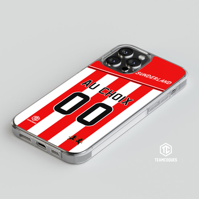 Coque foot SUNDERLAND personnalisable - TEAMCOQUES