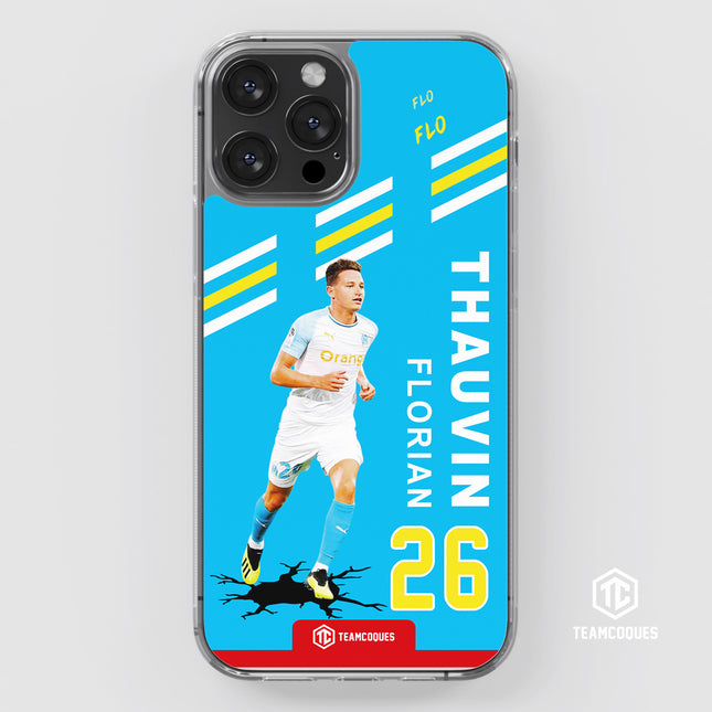 Coque joueur FLORIAN THAUVIN MARSEILLE OM - TEAMCOQUES
