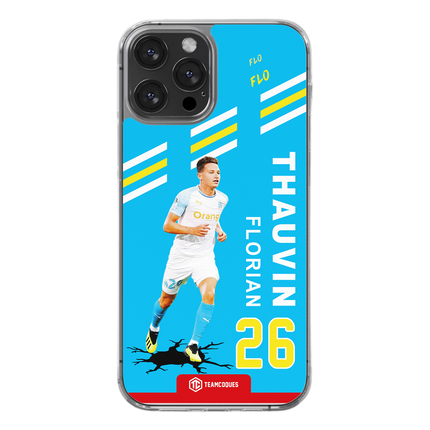 Coque joueur FLORIAN THAUVIN MARSEILLE OM - TEAMCOQUES
