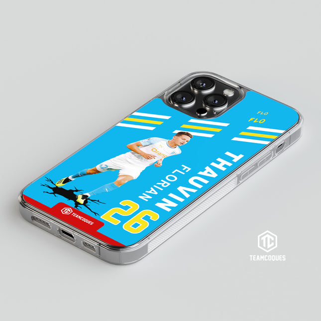 Coque joueur FLORIAN THAUVIN MARSEILLE OM - TEAMCOQUES