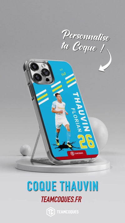 Vidéo Coque joueur FLORIAN THAUVIN MARSEILLE OM - TEAMCOQUES