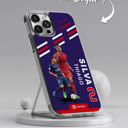Vidéo Coque joueur THIAGO SILVA PARIS - TEAMCOQUES