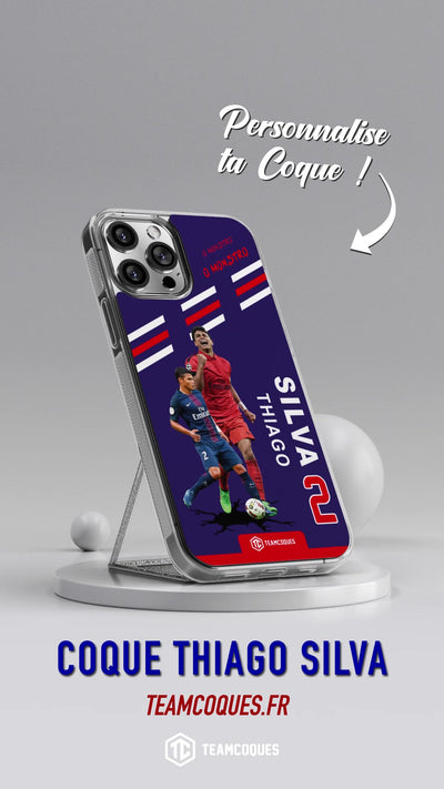 Vidéo Coque joueur THIAGO SILVA PARIS - TEAMCOQUES