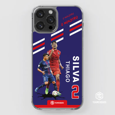 Coque joueur THIAGO SILVA PARIS PSG - TEAMCOQUES