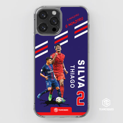 Coque joueur THIAGO SILVA PARIS - TEAMCOQUES