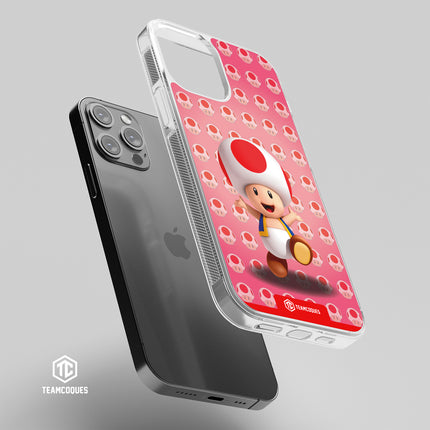 Coque design SUPER MARIO - TOAD - TEAMCOQUES