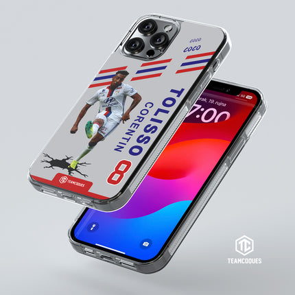 Coque joueur CORENTIN TOLISSO LYON OL - TEAMCOQUES