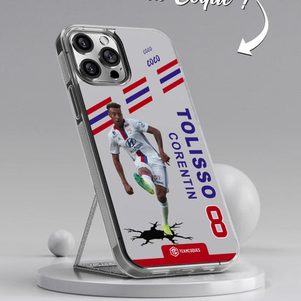 Vidéo Coque joueur CORENTIN TOLISSO LYON OL - TEAMCOQUES