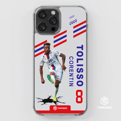 Coque joueur CORENTIN TOLISSO LYON OL - TEAMCOQUES