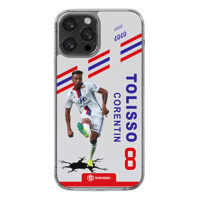 Coque joueur CORENTIN TOLISSO LYON OL - TEAMCOQUES