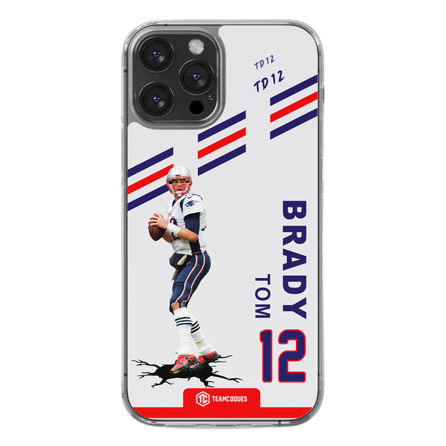 Coque joueur TOM BRADY PATRIOTS 1 NEW ENGLAND NFL - TEAMCOQUES