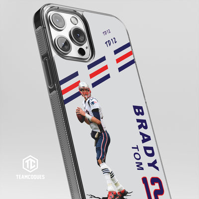 Coque joueur TOM BRADY PATRIOTS 1 NEW ENGLAND NFL - TEAMCOQUES