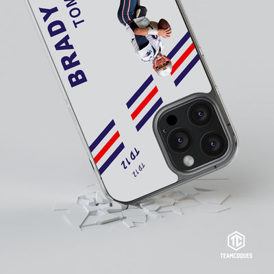 Coque joueur TOM BRADY PATRIOTS 1 NEW ENGLAND NFL - TEAMCOQUES