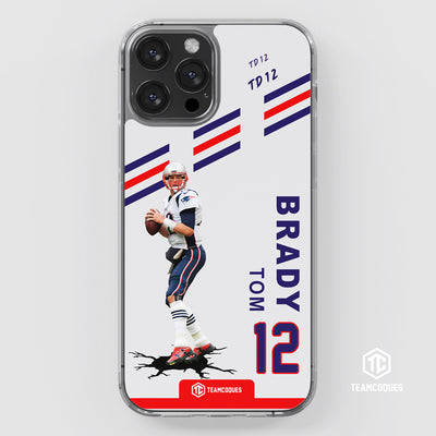 Coque joueur TOM BRADY PATRIOTS 1 NEW ENGLAND NFL - TEAMCOQUES