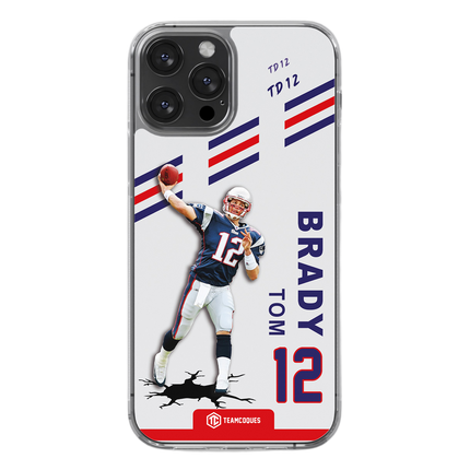 Coque joueur TOM BRADY PATRIOTS 2 NEW ENGLAND NFL - TEAMCOQUES