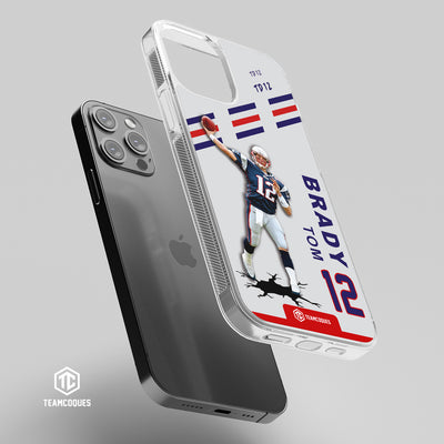 Coque joueur TOM BRADY PATRIOTS 2 NEW ENGLAND NFL - TEAMCOQUES