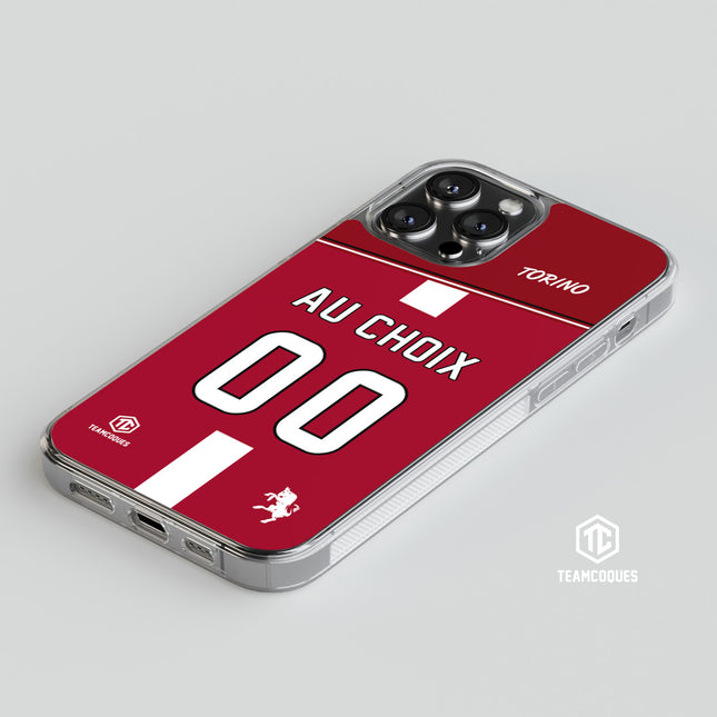 Coque foot TORINO personnalisable - TEAMCOQUES