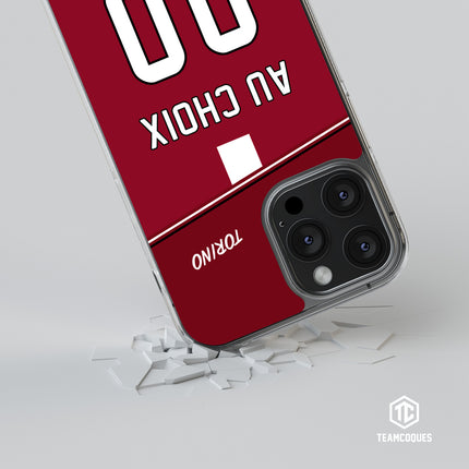 Coque foot TORINO personnalisable - TEAMCOQUES
