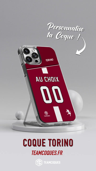 Vidéo Coque foot TORINO personnalisable - TEAMCOQUES