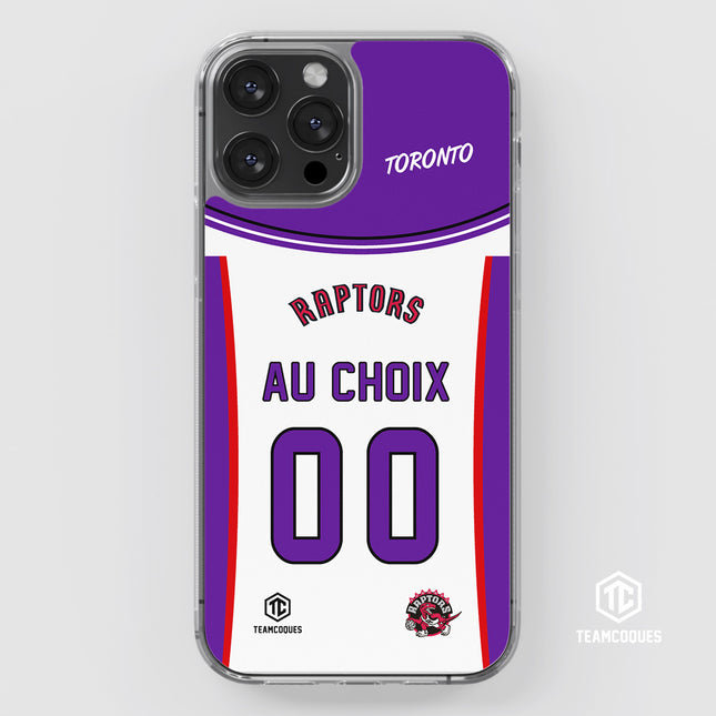 Coque basket NBA TORONTO RAPTORS personnalisable - TEAMCOQUES